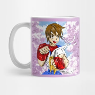 sakura in street fighter Mug